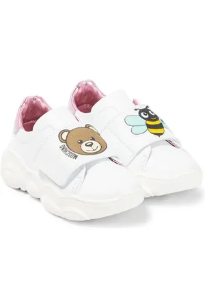 Moschino Sneakers in pelle con logo