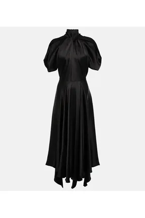 Stella McCartney Abito midi in raso