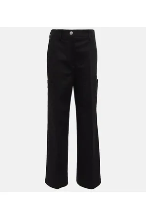 Prada Pantaloni cargo in gabardine di cotone