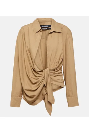 Jacquemus Camicia La Chemise Bahia con fiocco