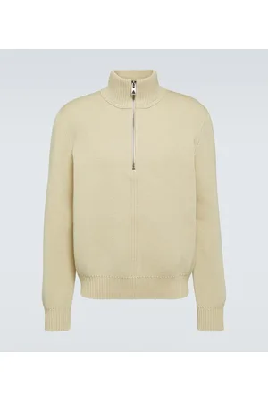 Bottega Veneta Pullover in lana con zip