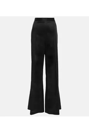 Simkhai Pantaloni bootcut Jordana in raso