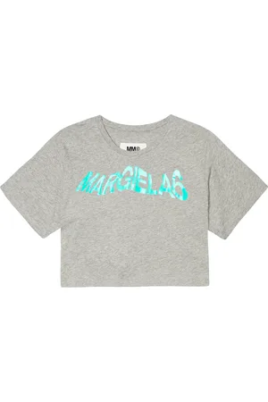 Maison Margiela T-shirt in jersey di cotone con logo