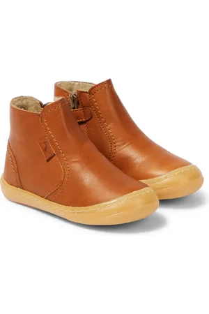 Petit Nord Baby - Scarpine Toastie in pelle