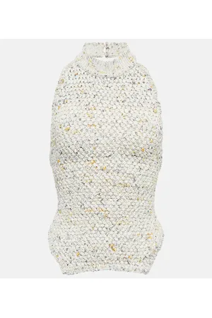 CHRISTOPHER ESBER Pullover in misto cotone senza maniche