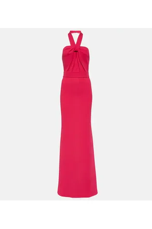 Elie saab Abito lungo in crêpe