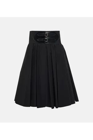 Alaïa Alaïa Gonna in cotone con cintura