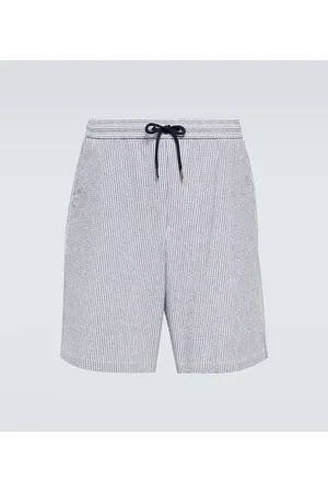Giorgio Armani Shorts in misto cotone a righe