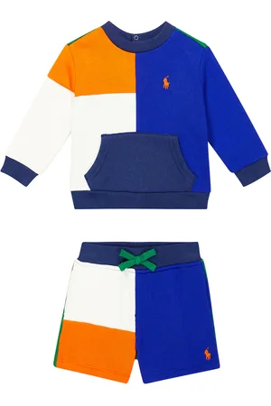 Ralph Lauren Baby - Set di felpa e shorts