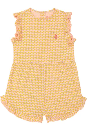 The Animals Observatory Jumpsuit corta Squirrel in cotone