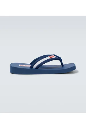 Kenzo Sandali infradito a righe con logo