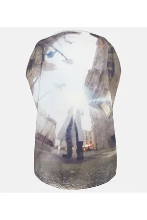 Maison Margiela Top in cotone con stampa