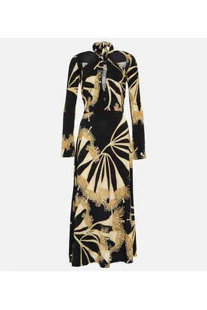 JOHANNA ORTIZ Abito midi in jersey