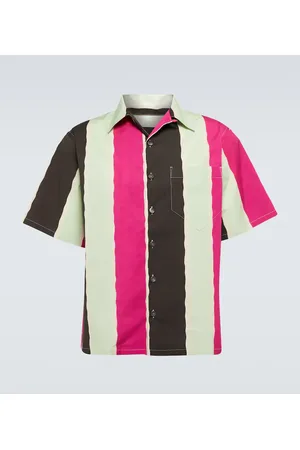 Prada Camicia in misto cotone con stampa
