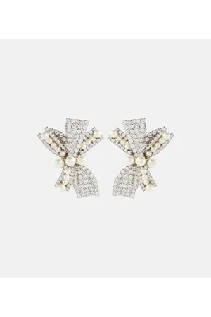 Jennifer Behr Orecchini Simone Swarovski® con cristalli e perle bijoux