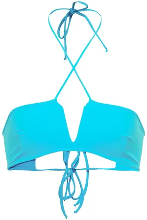 Nensi Dojaka Top bikini con scollo all’americana