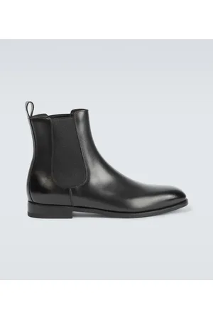 Manolo Blahnik Stivaletti Chelsea Delsa in pelle