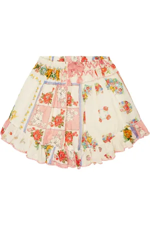 ZIMMERMANN Gonna Clover Flip con stampa floreale