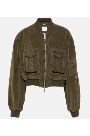 BLUMARINE Bomber in velluto