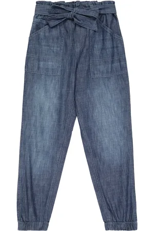 Ralph Lauren Pantaloni in chambray di cotone