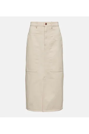 Marant Etoile Gonna midi Flozia in cotone