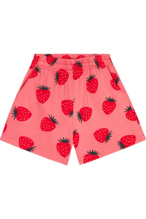 Jelly Mallow Shorts Fraise in cotone
