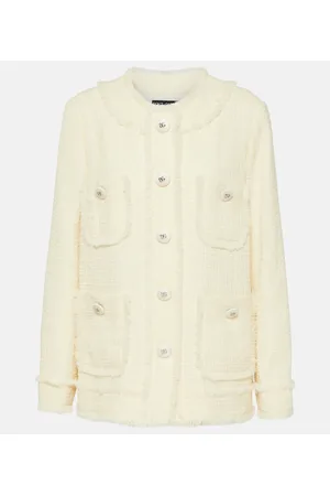 Dolce & Gabbana Giacca in tweed di misto lana