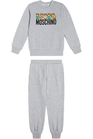Moschino Felpa e pantaloni sportivi in jersey