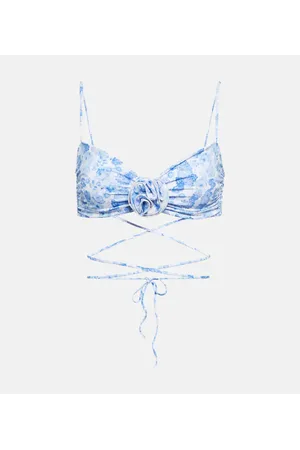 MAGDA BUTRYM Top bikini con stampa