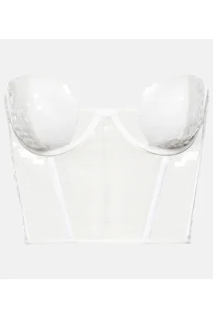 Nensi Dojaka Bridal - Bustier con paillettes