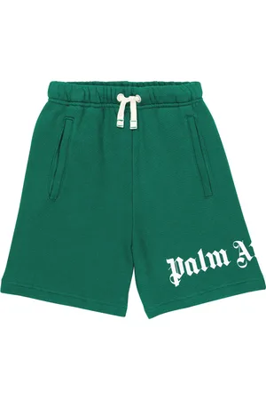 Palm Angels Shorts in cotone con logo