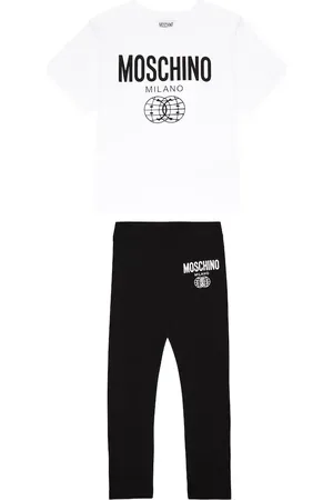 Moschino T-shirt e leggings con logo
