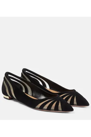 Aquazzura Ballerine The Spy in suede
