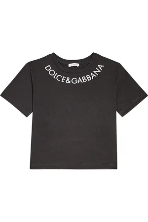 Dolce & Gabbana T-shirt in jersey di cotone con logo
