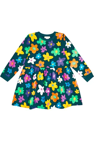 Stella McCartney Abito in jersey di cotone con stampa