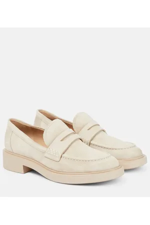 Gianvito Rossi Mocassini Harris in suede