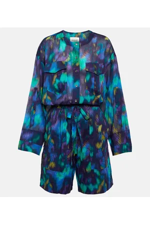 Marant Etoile Jumpsuit corta Niely in cotone