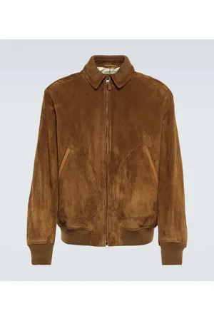 Loro Piana Bomber Kent in suede