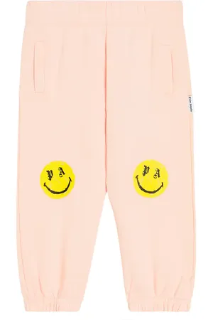 Palm Angels Baby - Pantaloni sportivi in jersey di cotone con logo