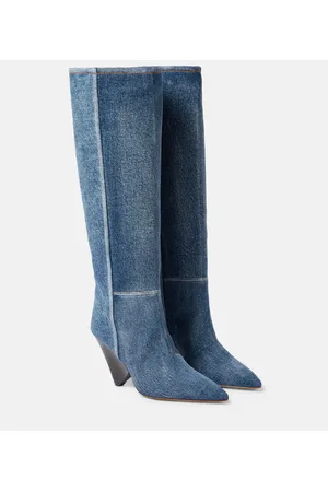 Isabel Marant Stivali Lakita in denim
