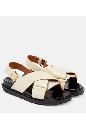 Marni Sandali Fussbett in pelle