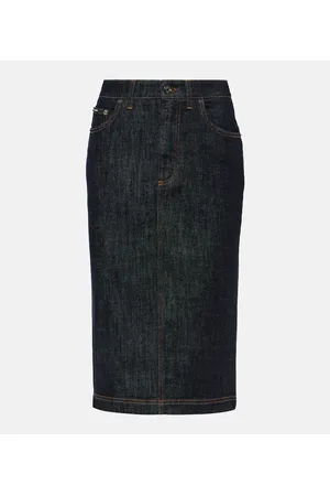 Dolce & Gabbana Gonna a tubino di jeans