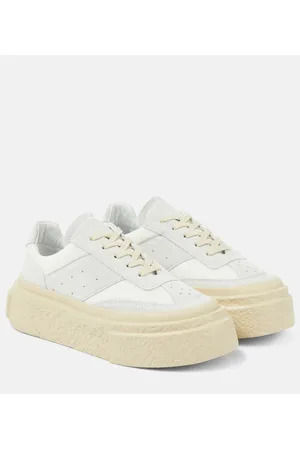 Maison Margiela Sneakers in suede con platform