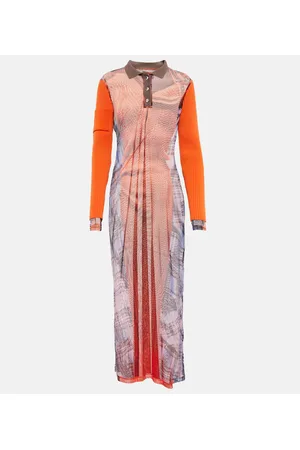 Y / PROJECT X Jean Paul Gaultier - Abito lungo Trompe L