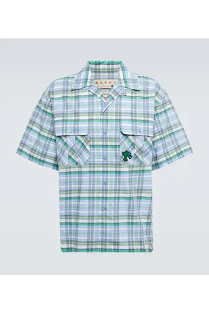 Marni Camicia da bowling in voile di cotone