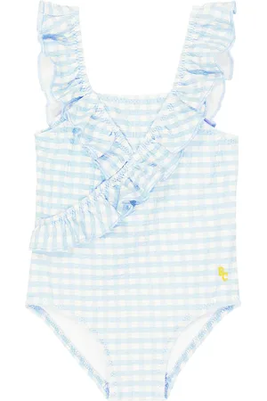 Bobo Choses Baby - Costume intero Vichy con ruches