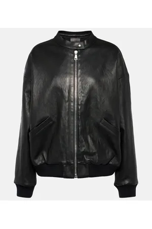 Stouls Bomber Pharrell in pelle