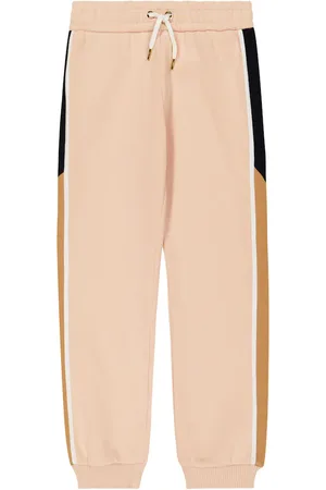 Chloé Chloé Kids Pantaloni sportivi in cotone