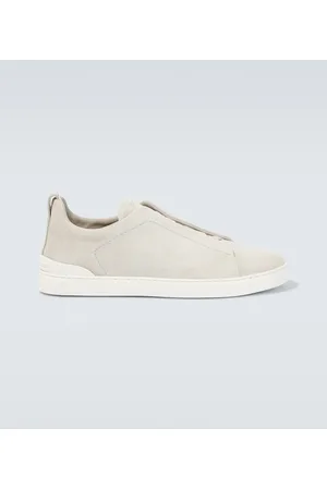 Ermenegildo Zegna Sneakers Triple Stitch in suede