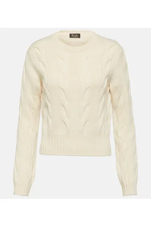 Loro Piana Pullover in cashmere a trecce